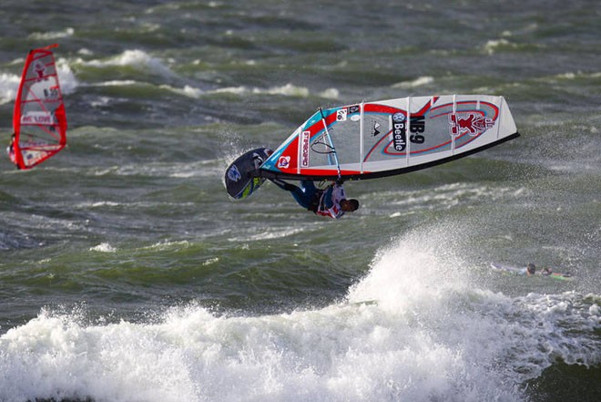 Taty back loop - 2012 PWA Sylt World CUp ©  John Carter / PWA http://www.pwaworldtour.com